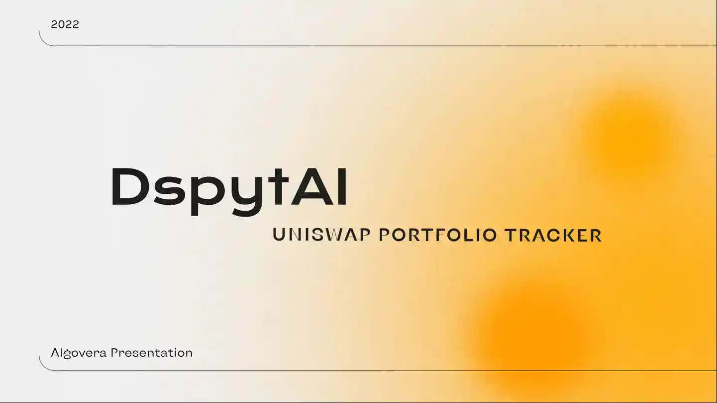 Unlock the Future of Uniswap Trading with DspytAI