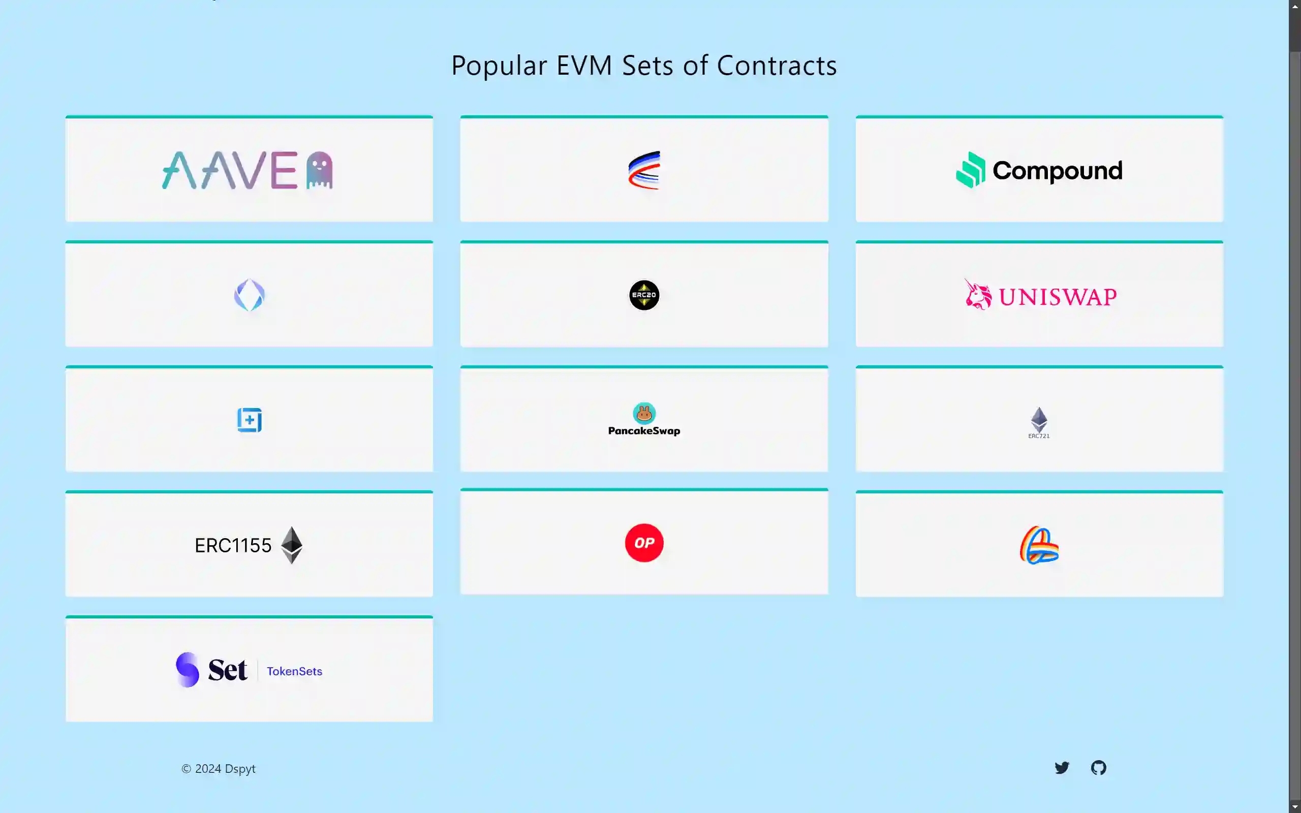 EVM Explorer Explorer Page